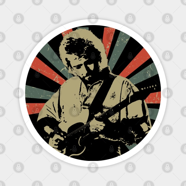 Keith Whitley || Vintage Art Design || Exclusive Art Magnet by Setipixel